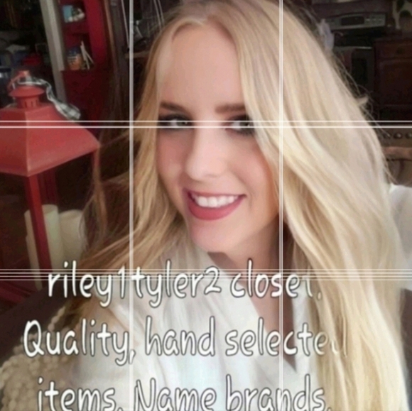 J.Jill Love Linen Navy Top Henley Flowy preppy Coastal Tunic Top Sz M - Picture 5 of 5